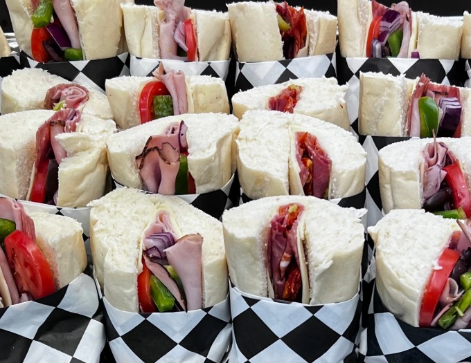 photo of cafe sandwiches